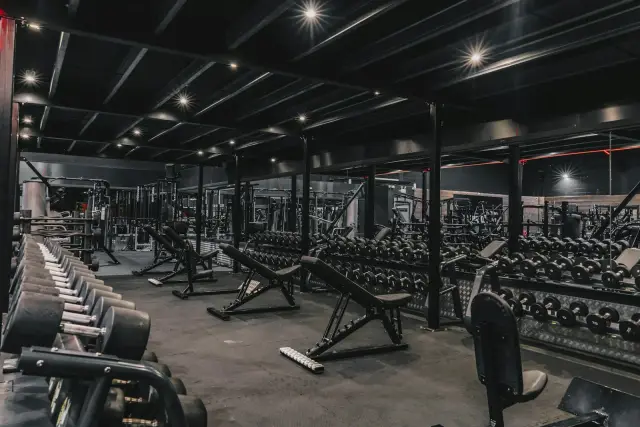 健身房版型範例：核心健身